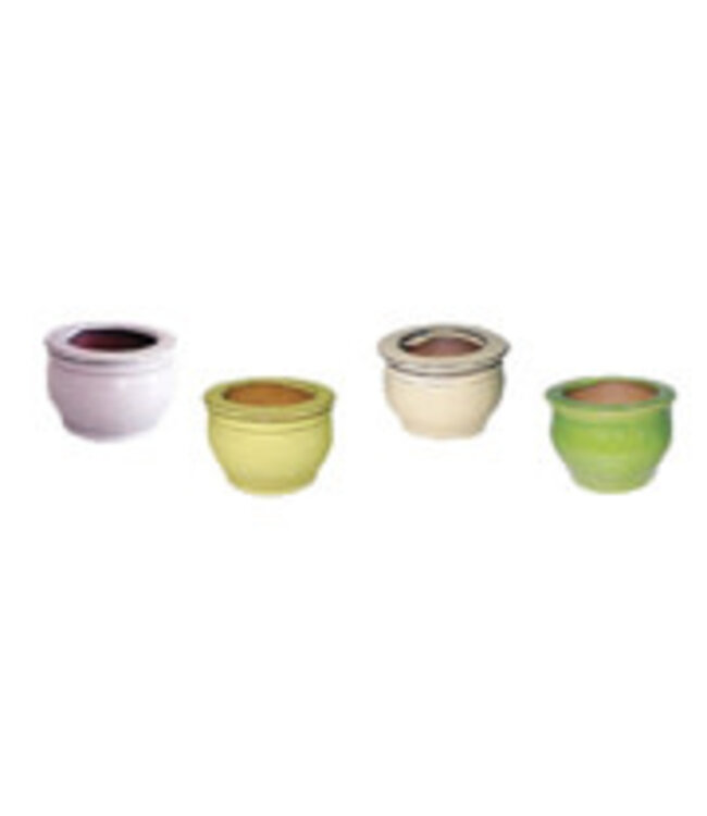 6" Self Watering Pots- assorted colors