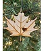 Maple Leaf Heart- Rescentable Wood Air Freshner