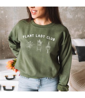 Plant Lady Club Unisex Sweater -XL