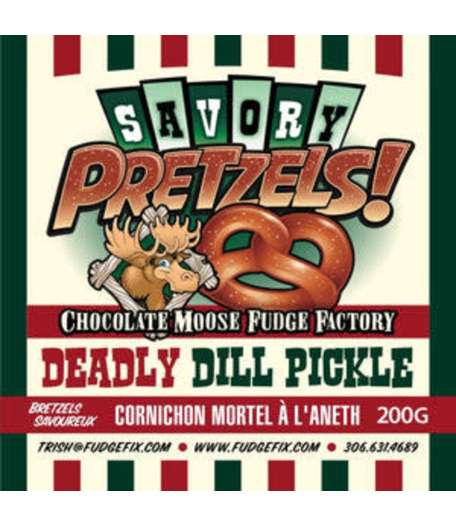 Savory Pretzels - Deadly Dill 200g