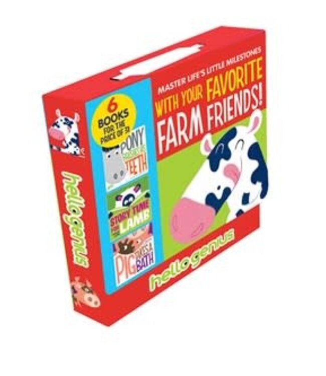 Hello Genius Favorite Farm Friends Box Set