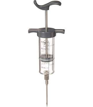 Fox Run Brands Outset Injector W/ Stainless Steel Needle (Grey)