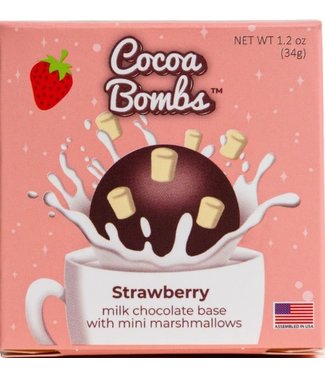 Cocoa Bombs Strawberry Cocoa Bomb-1 pack