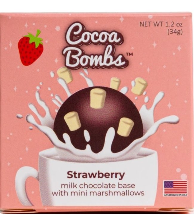 Strawberry Cocoa Bomb-1 pack