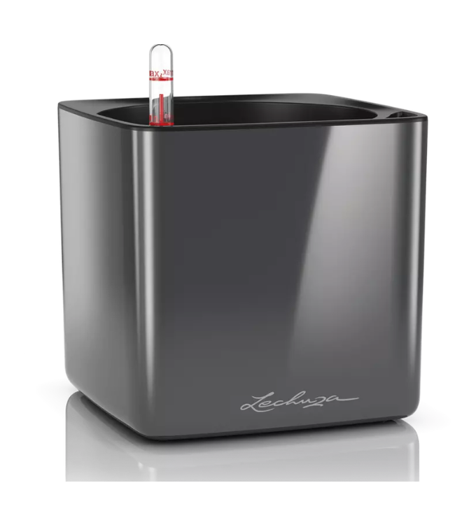 LECHUZA CUBE Poly Resin Table Planter