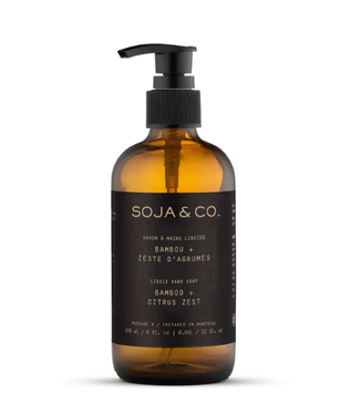 SOJA&CO Liquid Hand Soap | Bamboo & Citrus Zest 238 ml