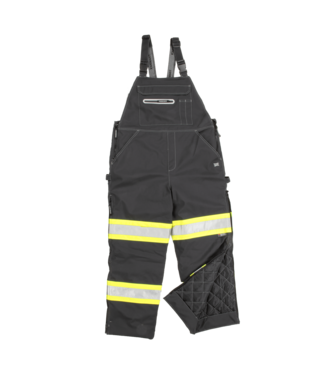 Tough Duck Tough Duck Insulated Flex Safety Bib - Black