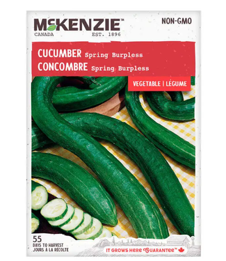 Mckenzie Mckenzie Cucumber Spring Burpless Seed Packet