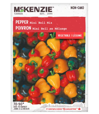 Mckenzie Pepper Mini Bell Mix Seed Packet