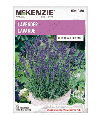 Mckenzie  Lavander Heirloom Seed Packet