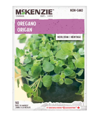 Mckenzie Herb Oregano Heirloom Seed Packet
