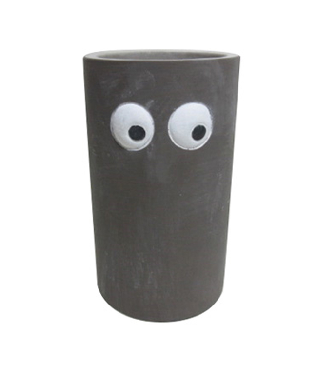 3.5" Googly Eye Planter Tall 9x15 cm