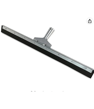Grey/White Head Floor Squeegees with steel frame 24 inch