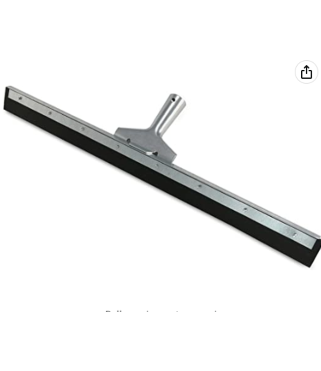Grey/White Head Floor Squeegees with steel frame 24 inch