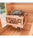 Canadian Timber Harmony Barrel Sauna w/Havaria KIP 6KW Heater w/Rocks