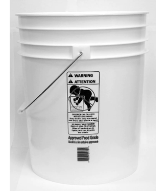 Livingstone 19L/5 Gallon - White Food Approved Bucket