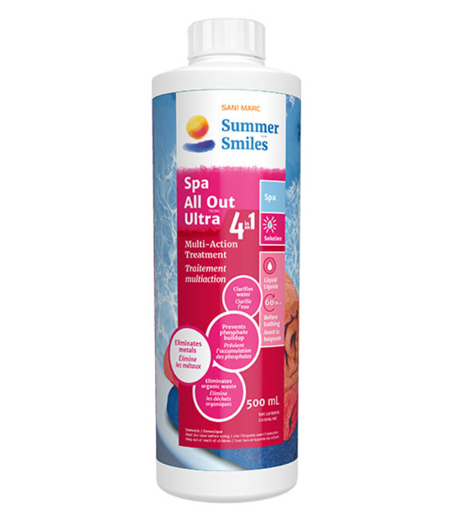 500 ML SUMMER SMILES SPA ALL OUT ULTRA