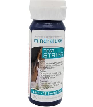 Mineraluxe Mineraluxe Spa 6 in1 15 second Test -50Strips/btl