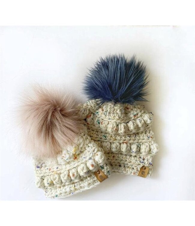 Rainbow Sprinkles Bobble Beanie