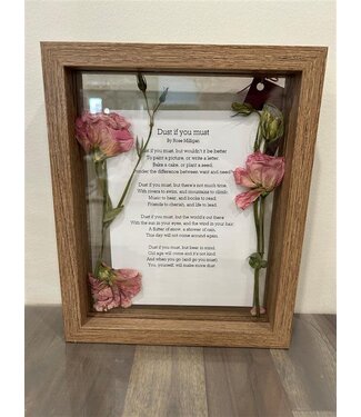 Wilted Wonders (C) Large Shadow Box Frame