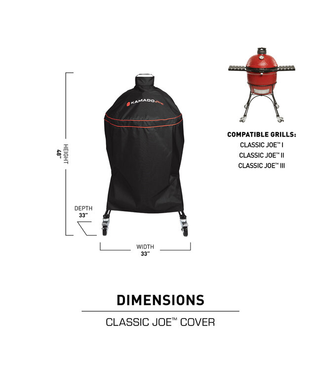 Grill Cover for Classic Kamado Joe Grill