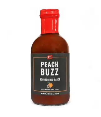 PS Seasonings Peach Buzz - Hickory Whiskey BBQ Sauce