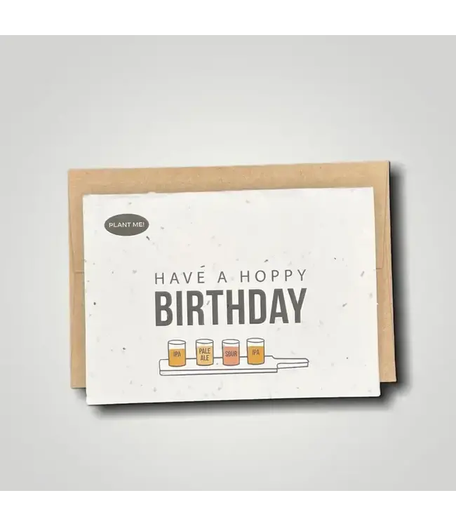Hoppy Birthday Plantable Greeting Card