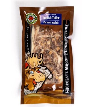 Chocolate Moose Fudge Factory Fudge - English Toffee 110g