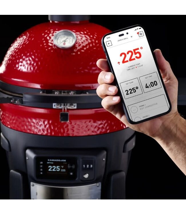 Konnected Joe - Digital 18" Charcoal Kamado Grill