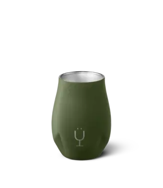 BruMate BruMate NOS'R Insulated Nosing Glass- OD Green