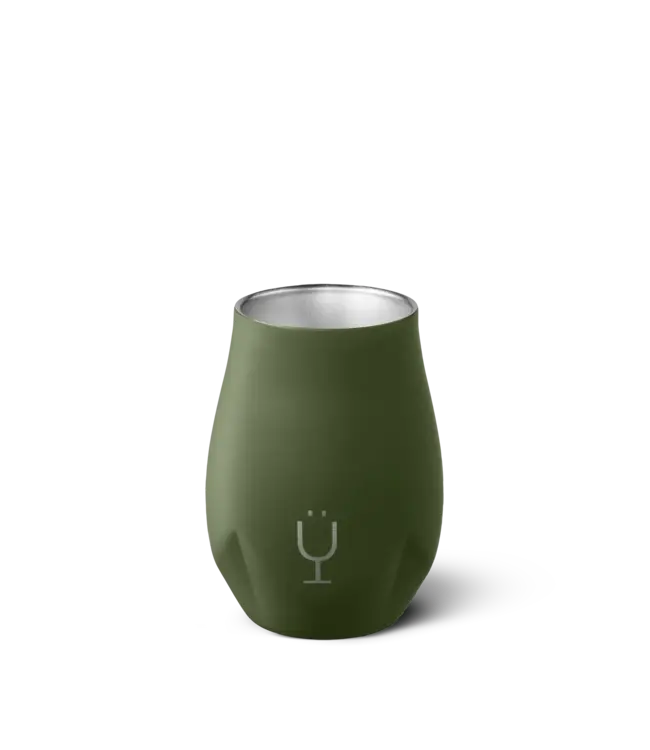 BruMate NOS'R Insulated Nosing Glass- OD Green