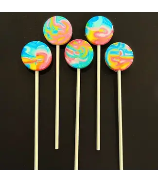 Volio’s Confections Mini Handcrafted Rainbow Lollipops