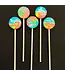 Mini Handcrafted Rainbow Lollipops