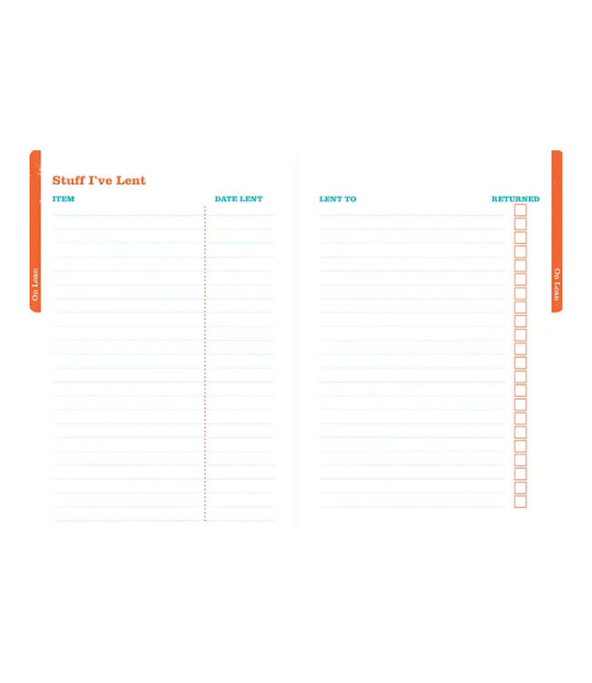 Can'T Remember Sh*T Reminder Book