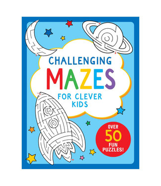 Peter Pauper Press Challenging Mazes for Clever Kids