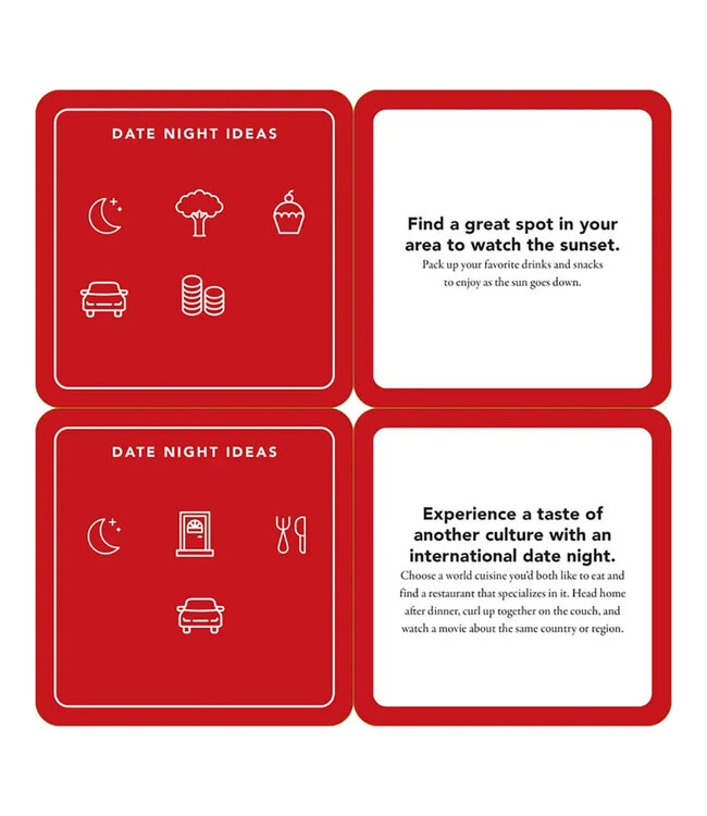 Couple'S Date Night Scratch-Off Cards