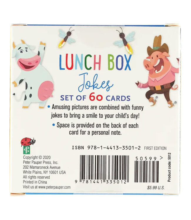 Lunch Box Jokes For Kids (60 Pack)