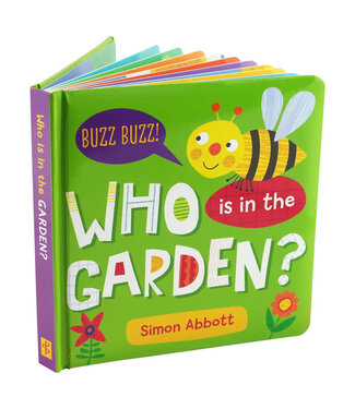 Peter Pauper Press Who Is in the Garden? Board Book