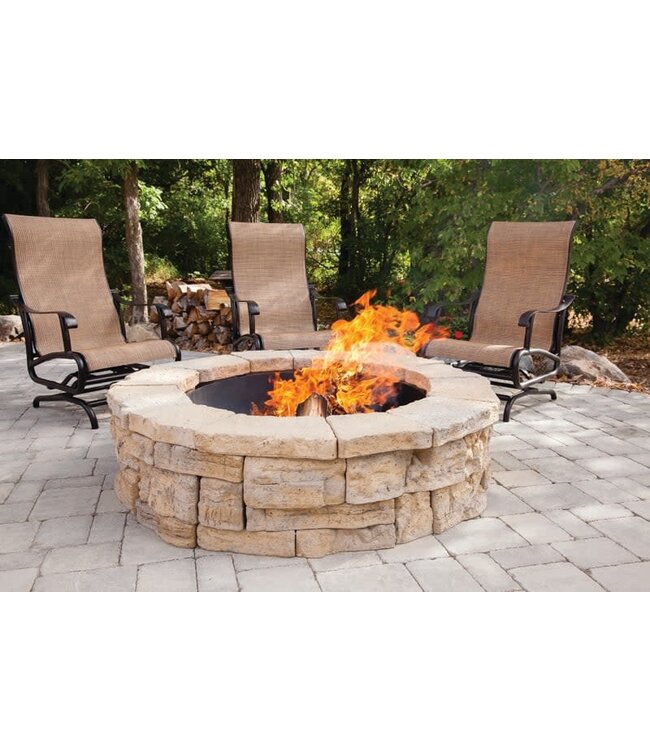 Barkman Rosetta Belvedere Fire Pit Kit (15 x 37 - Inside)