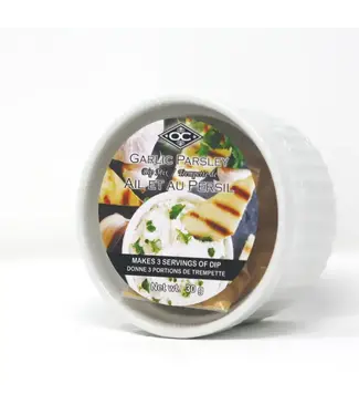 Orange Crate Food Company Garlic & Parsley Dip w/ Ceramic Ramekin