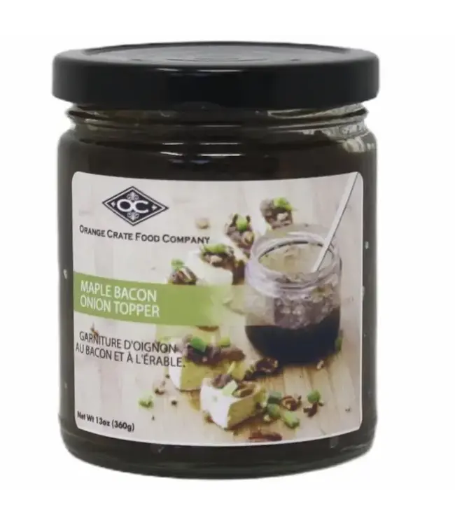 Maple Bacon Onion Brie Topper