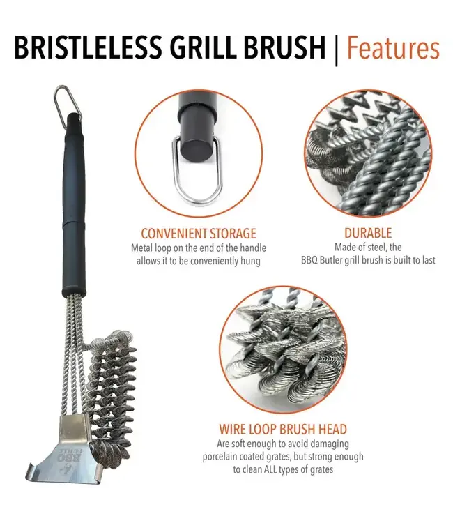 Bristleless Grill Brush