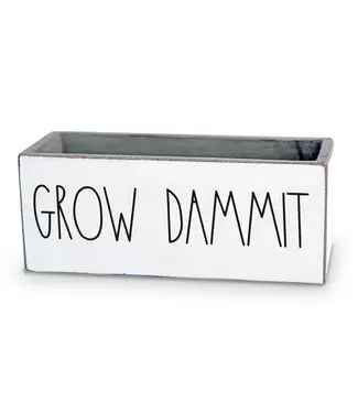 Pinetree Innovations Grow Dammit | Succulent Pot