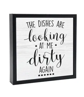 Pinetree Innovations This Dishes Are Looking At Me Dirty Again | Wood Sign