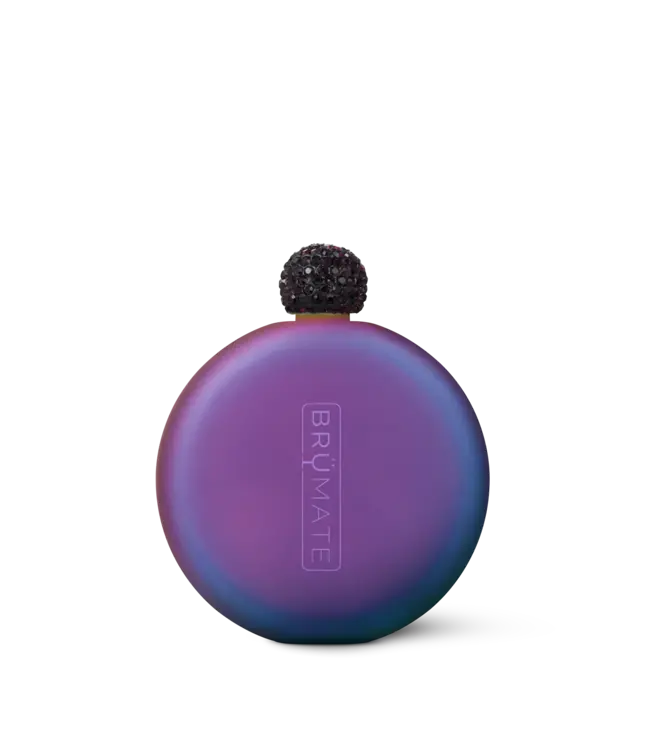 BruMate Glitter Flask | Dark Aura