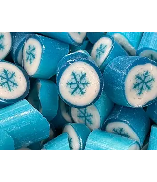 Volio’s Confections Holiday Hard Candy 80g - Peppermint Snowflakes