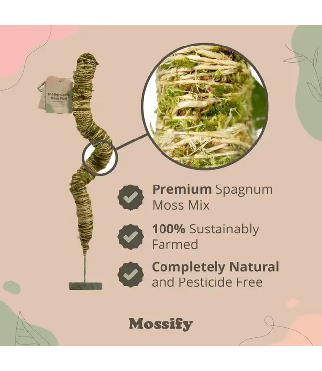 Original Bendable Moss Pole - XLarge 54"