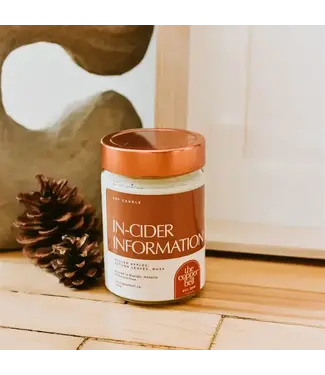 The Copper Bell Fall Candle | Mulled Apple Scented | In-Cider Information | 10oz