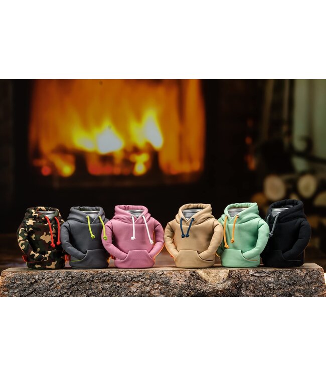 The Hoodie - Dusty Rose/Sandy White Beverage Hoodie