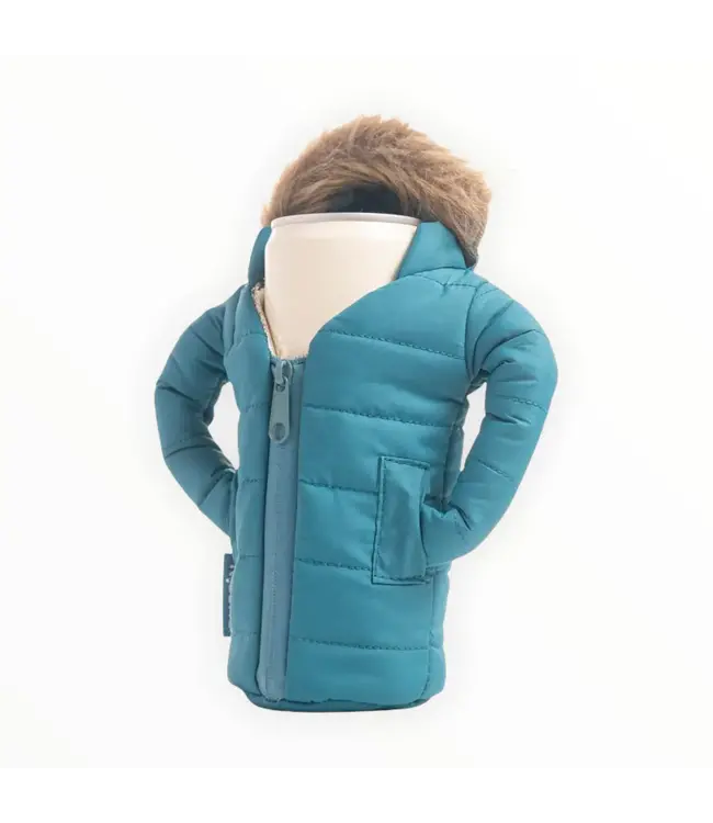 Teal Beverage Parka